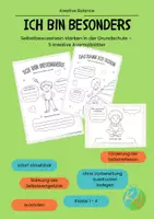 Vorschau - Arbeitsblätter - Selbstbewusstsein stärken in der Grundschule - Deckblatt