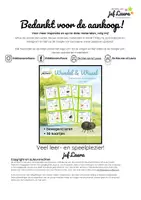 Voorbeeld - Lente - Wandel & Wissel - Buurgetallen t/m 10 - Pagina 1