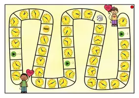 Vorschau - Spiele - Uhrzeiten Würfelspiele Lernuhr alle Uhrzeiten - Seite 2
