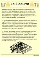 anteprima - Esercizi - La Ziqqurat - Scheda interdisciplinare - Pagina 1