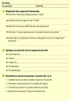 anteprima - Esercizi - La guerra di Troia - Scheda interdisciplinare - Pagina 2
