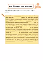 Vorschau - Arbeitsblätter - Der Hochofenprozess - Seite 1