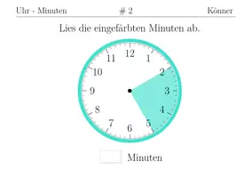 Vorschau - Bildkarten - Karteikarten Uhr Minuten - Könner - Seite 2