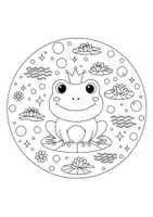 Vorschau - Mal- und Bastelvorlagen - Märchen-Mandalas: 10 Motive ausmalen - Seite 3