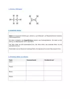Vorschau - Arbeitsblätter - Einführung Alkene - Deckblatt
