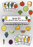 Vorschau - Präsentationen/Tafelbilder - Dis donc5! - Unité 4 "fruit et légume" - Tafelmaterial - Deckblatt