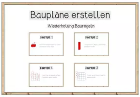 Vorschau - Merkblätter - Mathe: Geometrie _ Würfelgebäude Baupläne erstellen - Seite 2