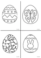 Vorschau - Mal- und Bastelvorlagen - Ostern: Prickelvorlagen - Seite 2