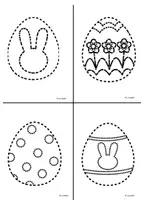 Vorschau - Mal- und Bastelvorlagen - Ostern: Prickelvorlagen - Seite 3