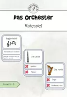 Vorschau - Spiele - Orchester Ratespiel Klasse 3-5 - Deckblatt