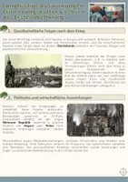Vorschau - Arbeitsblätter - Langfristige Auswirkungen, Erinnerungskultur und Lehren des Ersten Weltkriegs - Seite 1