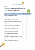 Vorschau - Arbeitsblätter - Märchenmerkmale - Deckblatt