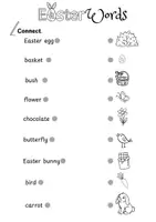 Vorschau - Arbeitsblätter - Easter Words für den Englischunterricht - Seite 1