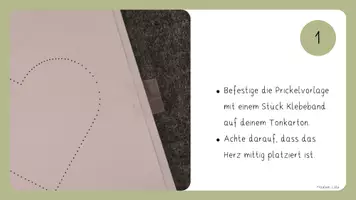 Vorschau - Mal- und Bastelvorlagen - Fadengrafik Herz - Bastelanleitung und digitales Tafelbild - Seite 3