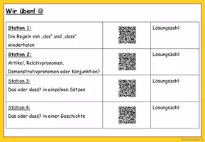 Vorschau - Stundenentwürfe - "Das oder dass?" (Einführung- und Übungsstunde) - Seite 3
