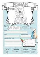 Vorschau - Arbeitsblätter - Eisbär – Steckbrief & Infotext (Kl. 2–4) - Seite 2