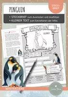 Vorschau - Arbeitsblätter - Pinguin – Steckbrief & Infotext (Kl. 2–4) - Deckblatt