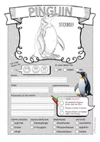 Vorschau - Arbeitsblätter - Pinguin – Steckbrief & Infotext (Kl. 2–4) - Seite 2