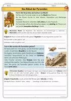 Vorschau - Arbeitsblätter - Das Rätsel der Pyramiden – AB5 Pyramidenbau | Fördermaterial & DaZ Klasse 5/6 - Seite 2
