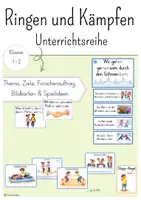 Vorschau - Unterrichtsreihen - Unterrichtsreihe: Ringen und Kämpfen (Anbahnung)
Klasse 1-2 - Deckblatt