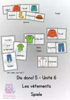 Vorschau - Spiele - Dis donc! 5 - Unité 6 "drôles d'images" - Spiele - Deckblatt