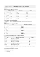 Vorschau - Arbeitsblätter - Terme und Variablen Einführung - Arbeitsblatt mit Lösungen - Seite 3
