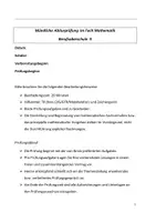 Vorschau - Arbeitsblätter - Mündliche Prüfung Abitur - Analytische Geometrie - Stochastik - Deckblatt