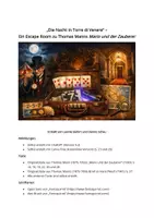Vorschau - Stundenentwürfe - EscapeRoom als Einstieg zu Manns "Mario und der Zauberer" - Deckblatt