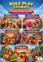 Vorschau - Stundenentwürfe - 5 role play stories and support materials. (Speaking A2) - Seite 1