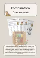 Vorschau - Unterrichtsreihen - Kombinatorikwerkstatt Ostern - Deckblatt