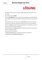 Vorschau - Arbeitsblätter - Benimm-Regeln bei Tisch - Seite 2