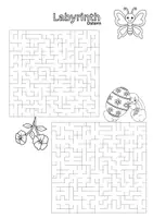 Vorschau - Spiele - Labyrinth - Ostern Grundschule - Seite 1