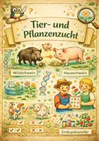Vorschau - Arbeitsblätter - Genetik: Tier- und Pflanzenzucht mit Lösung - Deckblatt
