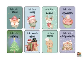 Vorschau - Bildkarten - 48 Affirmationskarten zur Weihnachtszeit - Seite 2