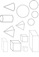 Vorschau - Mal- und Bastelvorlagen - Geometrische Körper im Kunstunterricht: Anleitung - Seite 3