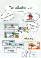 Vorschau - Mal- und Bastelvorlagen - Wachsendes Materialpaket für die Capybaraklasse - Seite 1