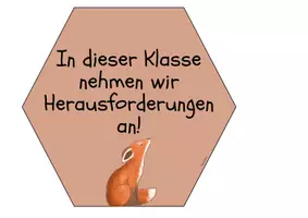 Vorschau - Präsentationen/Tafelbilder - Affirmationen für das Klassenzimmer - Seite 1