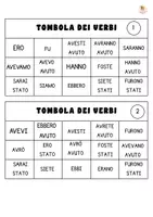 anteprima - Materiale di supporto/inclusione - 🎲 VERBOLANDIA 🎲 - Pagina 3