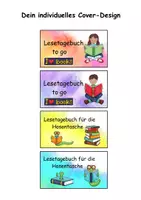 Vorschau - Aufgabenkarten - Lesetagebuch to go - Seite 1