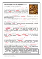 Vorschau - Arbeitsblätter - Die Entdeckung des Grabes von Tutanchamun - Seite 1