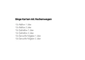 Vorschau - Spiele - Rechenbingo / 120 Karten / Zahlenraum 10 - Seite 2
