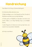 Vorschau - Arbeitsblätter - Die Biene - Sachunterricht Grundstufe 1 - Seite 1