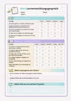 Vorschau - Anderer Materialtyp - Lernentwicklungsgespräch Klasse 5/6 - Seite 1