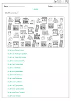 Vorschau - Arbeitsblätter - DaZ / DaF - Einkaufen & Geschäfte - Zählen und Schreiben (Arbeitsblatt) - Seite 2