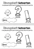 Vorschau - Arbeitsblätter - Übungsheft - Satzarten + Lernvideo - Seite 2