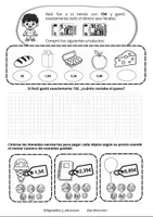Vista previa - Hojas de trabajo - PROBLEMAS VISUALES CON DINERO 2 - página 3