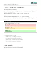 Vorschau - Arbeitsblätter - Materialpaket Taschenrechner in Python Programmieren - Level 1-3 - Seite 1