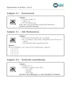 Vorschau - Arbeitsblätter - Materialpaket Taschenrechner in Python Programmieren - Level 1-3 - Seite 2