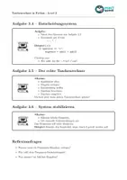 Vorschau - Arbeitsblätter - Materialpaket Taschenrechner in Python Programmieren - Level 1-3 - Seite 3