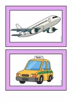 Vorschau - Arbeitsblätter - Vehicles / Traffic: Bundle (Englisch Grundschule) - Seite 3